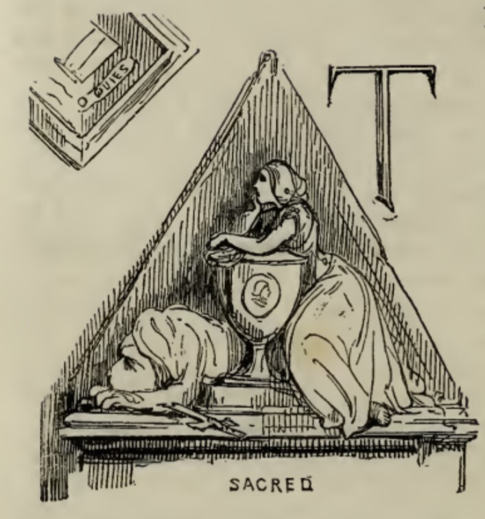 [Vanity Fair Chapter XXXIV Inhabited Initial]