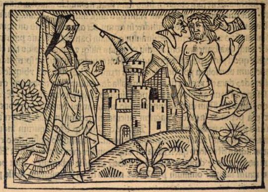 [The Sibyl Erythraea Predicting the Fall of Troy and Life of Christ]